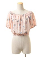 クラインフラワーギャザーブラウス/PK