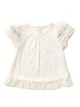 リトルフラワーチュールbabyTシャツ/BLU
