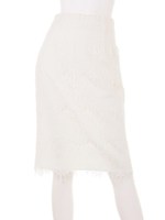 レースタイトスカート/CREAM