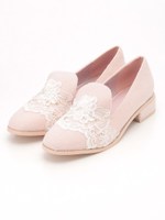 レースローファー/WHITE
