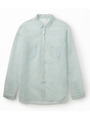 Pencil Organza Soft Shirt WOMENS/グリーン系(125)