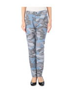 カモフラ柄プリントパンツ/ブルー系(191)