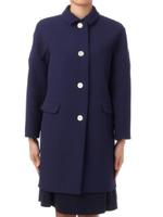 ショートステンカラーカルゼコート/ライトベージュ(051)