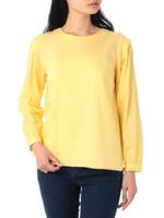 ショルダータックブラウス/レモンイエロー(031)