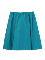 フレアミディ丈スカート/グリーン(022)