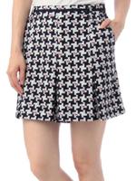 プリーツスカート風デザインショートパンツ/ネイビー(993)