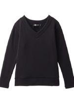 裏起毛Vネックプルオーバー/ネイビー(093)