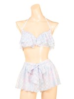 【Cretamoon】タイダイレース/ラベンダー