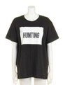 【LATINA】HUNTINGボックスロゴTシャツ/BK