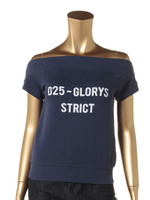 オフショル裏毛TOPS/WH