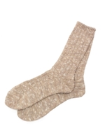 スラブソックス/ベージュ(052)