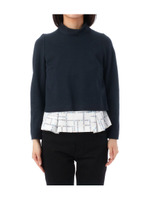 ネオンプリント切り替えプルオーバー/ホワイト(101)