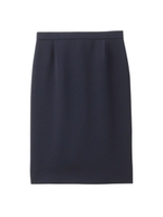 バックスリット入りタイトスカート/ネイビー(093)