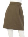 バックラッフルタイトスカート(追加生産/カーキ)/カーキ