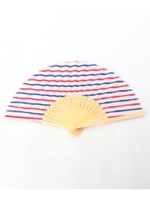 プルラル扇子[TRICOLOUR]/オフホワイト(003)