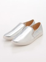 【9/18放映ヒルナンデス！紹介商品】ポインテッドスリッポン/Silver