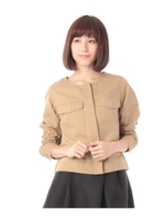 ミリタリージャケット/キャメル(041)