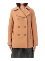 メルトンピーコート/ベージュ(052)