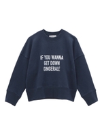 ロゴ裏毛スウェット/ホワイト(001)