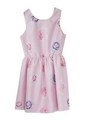 rose shantung one-piece/beige