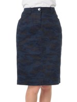 ・迷彩タイトタックスカート/Light Gray