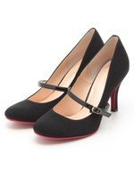 【柔らかSoft Insole】2WAYプレーンパンプス/ブラック