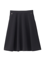 ストレッチ台形スカート/キャメル(041)