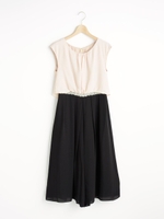 フレアーパンツドレス/アイボリー