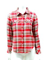 C.ツイルチェックシャツ/NV