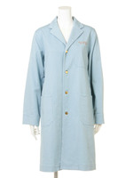 【BED&BREAKFAST】Stretch Kersey Shop Coat/LtBLUE