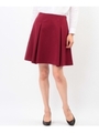 デニージャージスカート/ワインレッド(063)