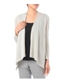 ミディ丈トッパーカーディガン/グレー系(010)