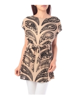 モダンペイズリーチュニック/グリーン(122)