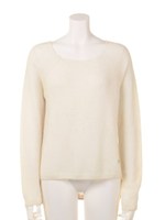 [Salon de Balcony]薄手モヘアプルオーバー/GRY