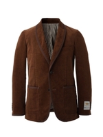 コーデュロイショールカラージャケット/ベージュ系(054)