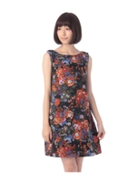 ボタニカルワンピース/ネイビー(193)