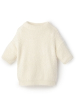 ロングシャギーモールニット/ナチュラル(050)