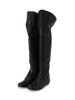 2WAYインヒールロングブーツ/ブラック(019)