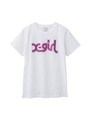 GLITTER LOGO S/S TEE/ブラック