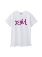 GLITTER LOGO S/S TEE/ブラック