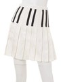 MELODY PLEATS SKIRT/WHITE