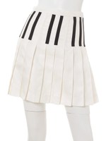 MELODY PLEATS SKIRT/WHITE