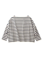 TRADITIONAL WEATHERWEAR  BIG T-SHIRT/ホワイト×ネイビー(192)