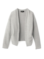 [L]ラメ混ニットカーディガン/ブラック(519)