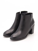 ＢＢＣ　レザーショートブーツ50/BLACK