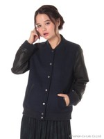 コンパクトスタジャン/Navy