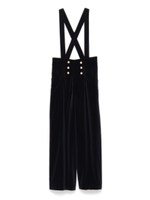 ベロアワイドパンツ/PNK