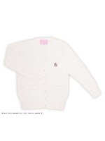 マイメロディ カーディガン ホワイト LL/ホワイト