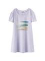 S/S DOLLY TOP SEA/WHITE