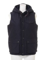 【FIDELITY×ROSE BUD】NYLON BOA HOOD REV/VEST/NAVY